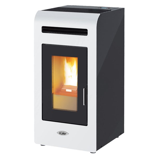 Poêle à pellets Kalor Cayenne installé