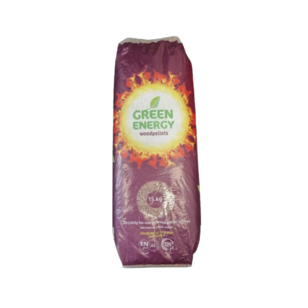 Sac Green Energy 80/20 % feuillus et  résineux 15kg
