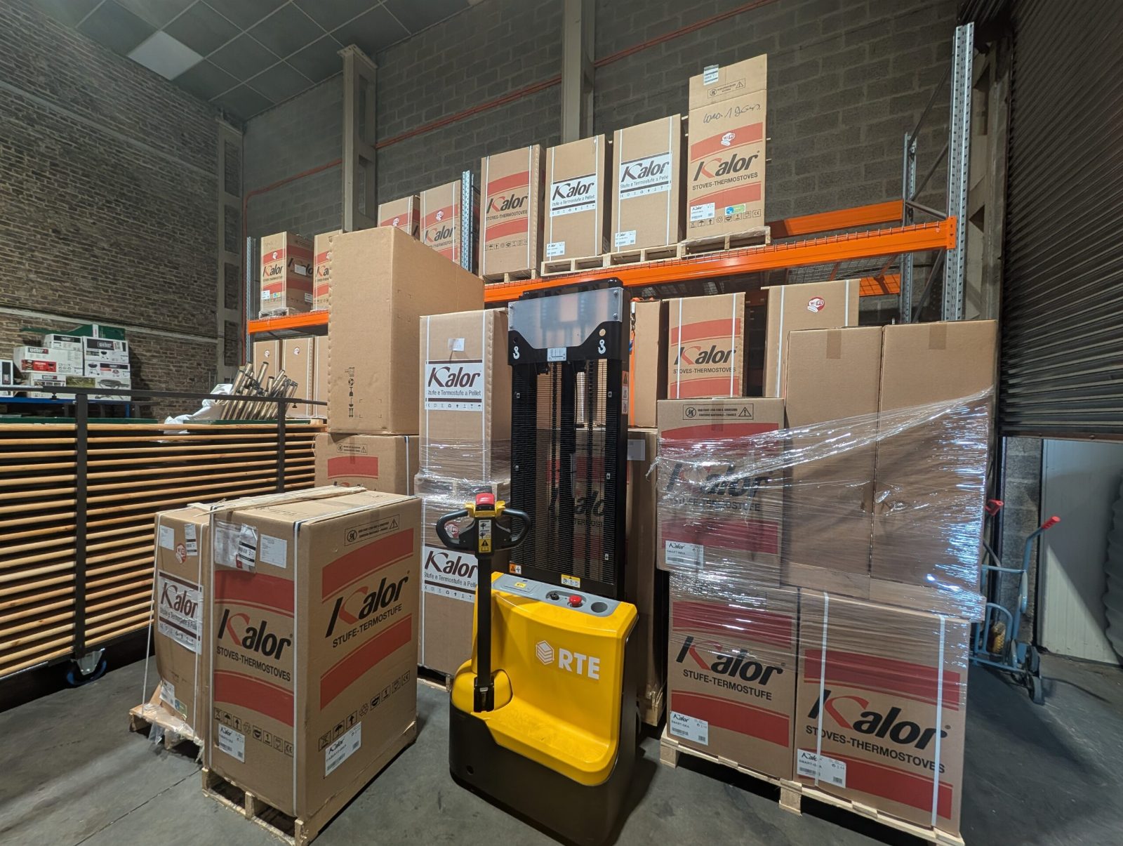Les poêles Kalor en stock