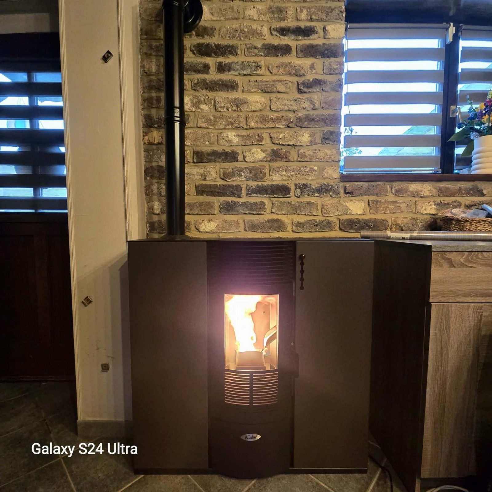 Kalor Quadra 8C - Gris installé chez un client