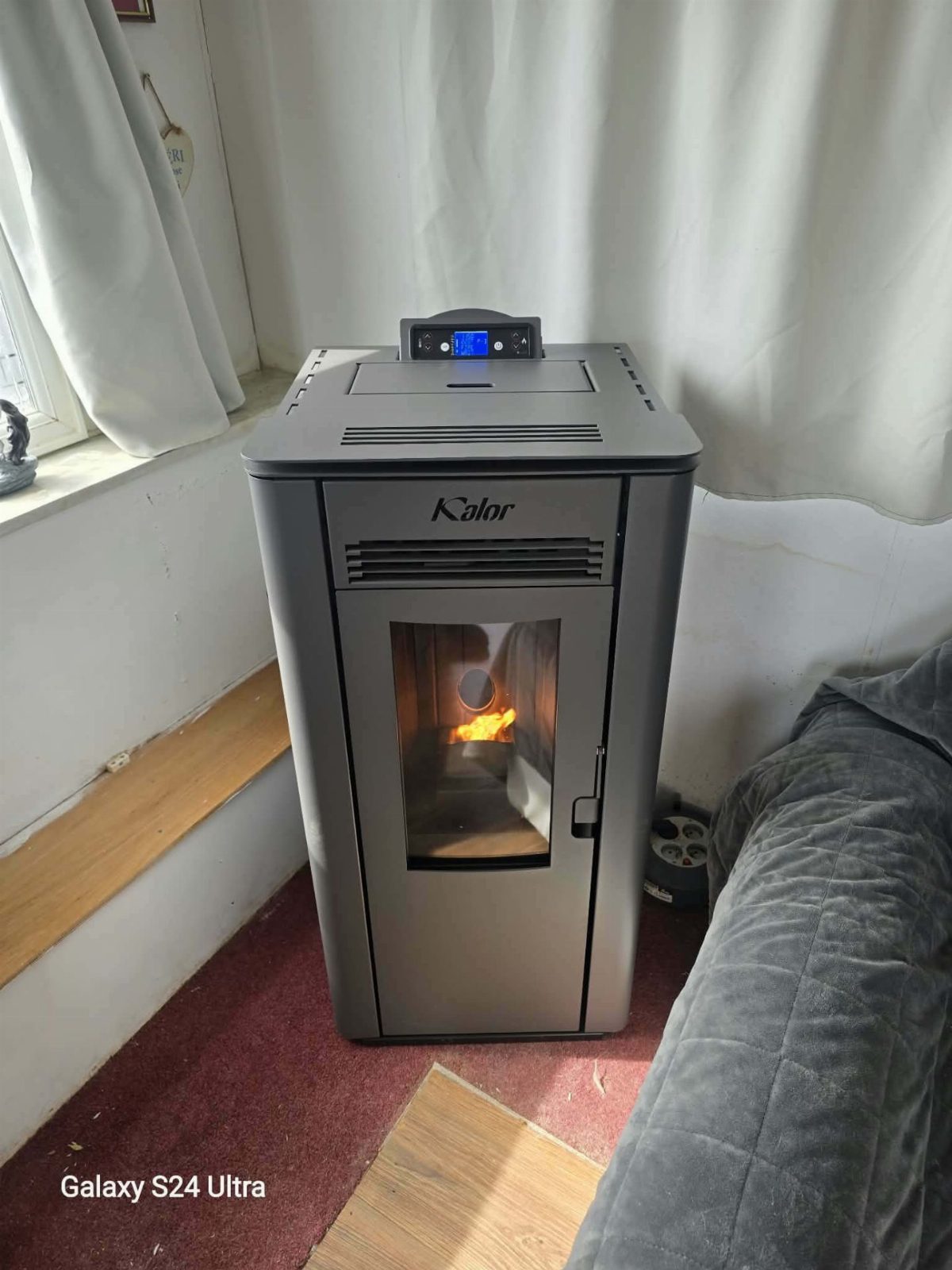Kalor Perfecta Acciaio Lara 12 installé chez un client