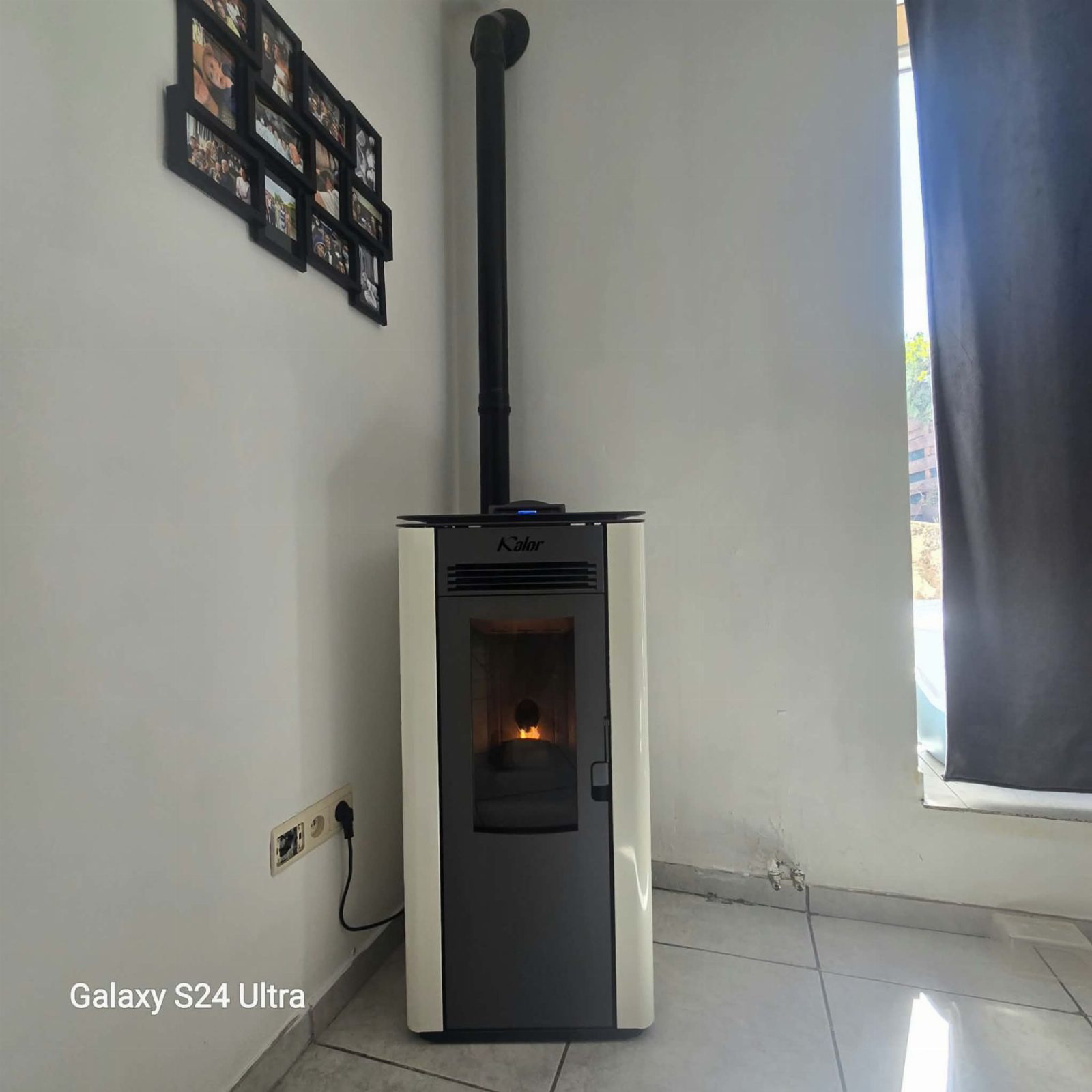 Kalor Perfecta Acciaio Lara 12 installé chez un client