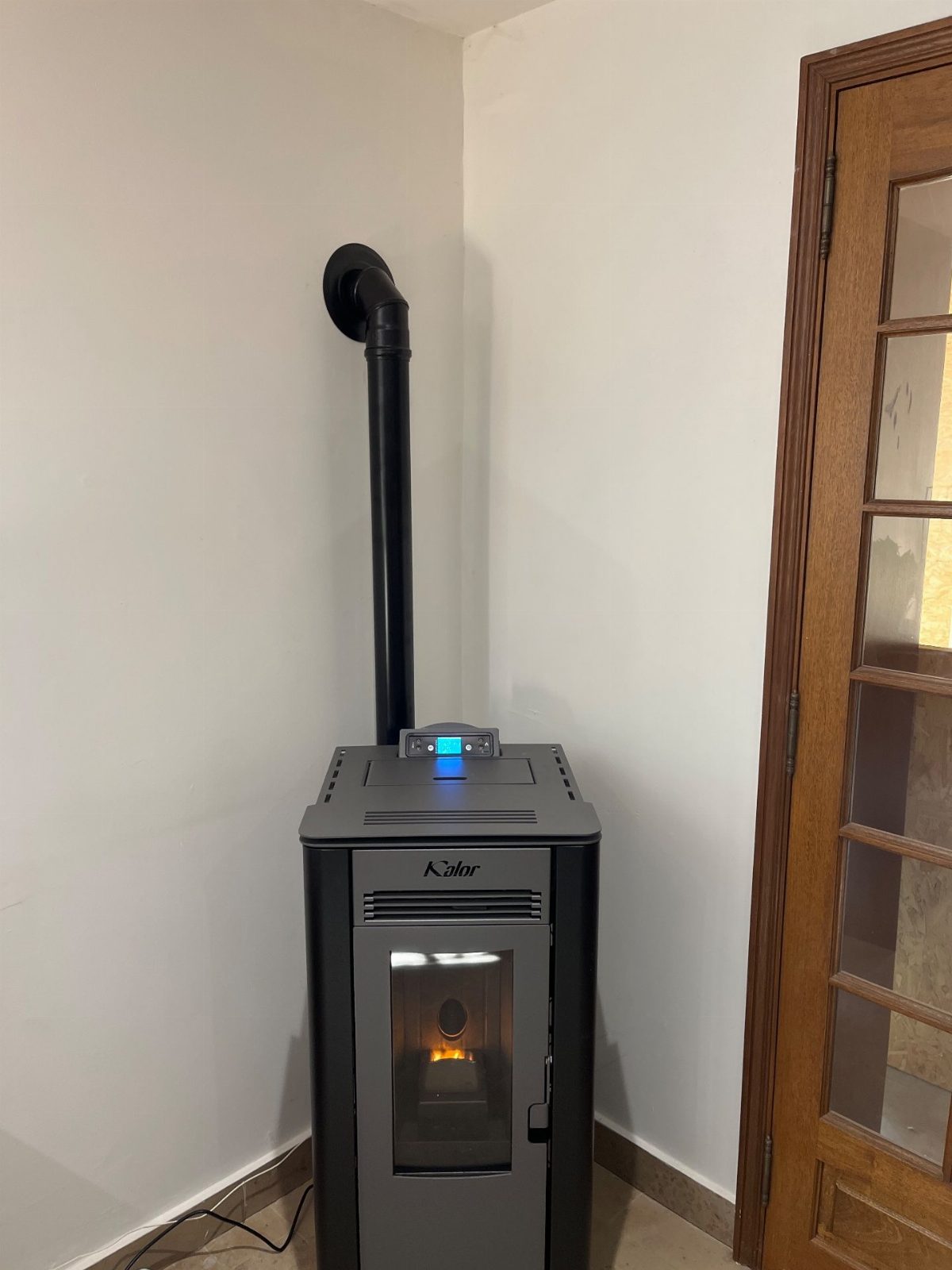 Kalor Perfecta Acciaio Lara 12 installé chez un client